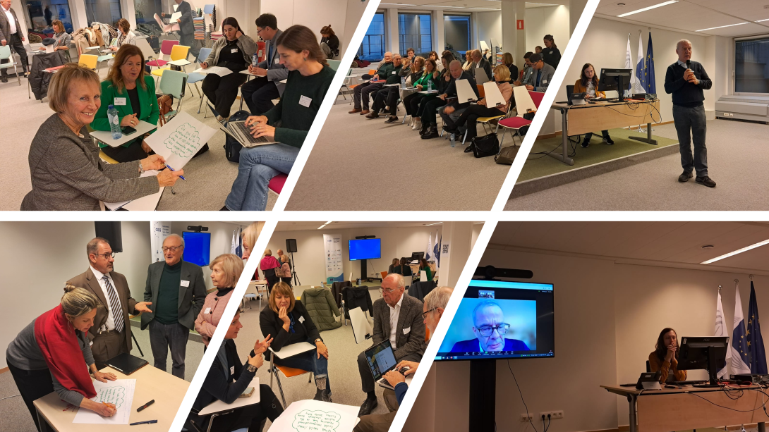 Collage of 6 photos of the MAB final conference